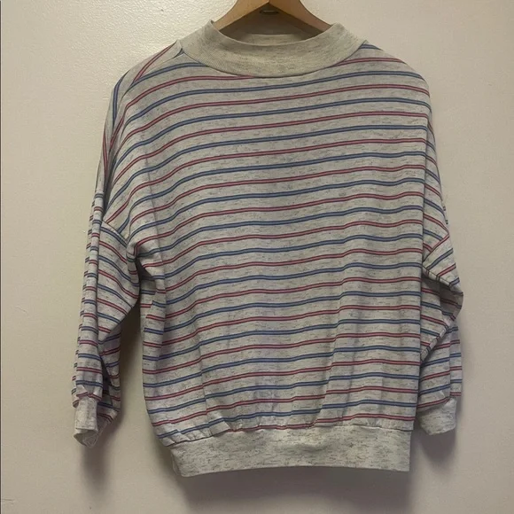 Vintage Striped Women's Sweater - Picture 7 of 8